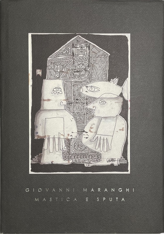 Mastica e sputa" Chiesa di Santa Maria della Spina Pisa, pagine125 cm 32,5x22, 2021